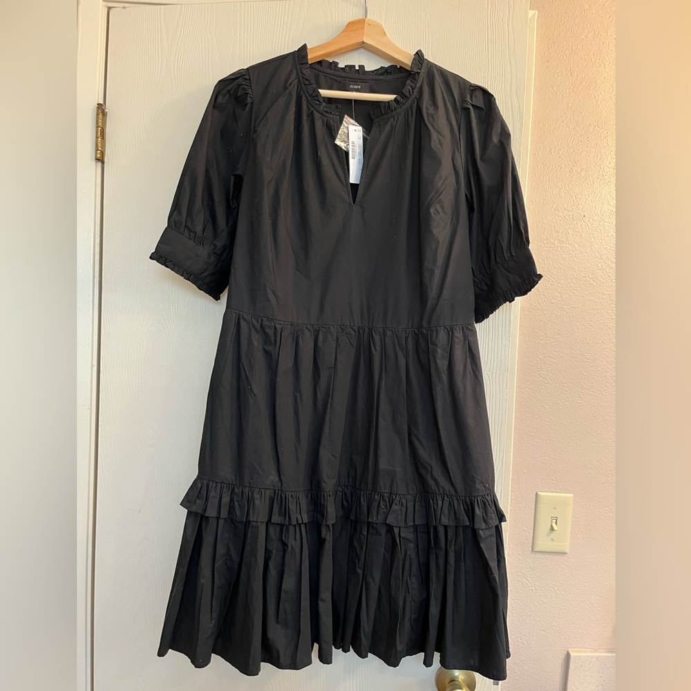JCrew NWT black dress size small